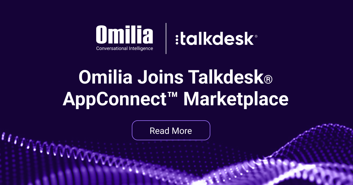 Omilia Joins Talkdesk AppConnect Marketplace